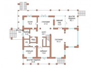 Продажа дома Рубин Эстейт 595 м² Новорижское шоссе - 1 этаж - plan_1