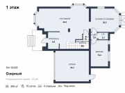 Продажа дома Озерный 350 м² Новорижское шоссе - 1 этаж - plan_1