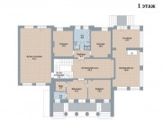 Продажа дома Резиденции Монолит 660 м² Новорижское шоссе - 1 этаж - plan_1