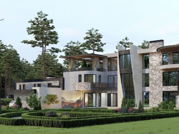 Продажа дома Агаларов Estate 1451 м² Новорижское шоссе - Фасад - foto_fs