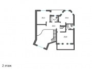 Продажа дома Лазурь ТСЖ 540 м² Куркинское шоссе - 2 этаж - plan_2