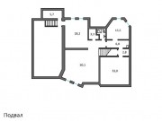 Продажа дома Лазурь ТСЖ 540 м² Куркинское шоссе - Цоколь - plan_c