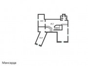 Продажа дома Лазурь ТСЖ 540 м² Куркинское шоссе - Мансарда - plan_m