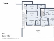 Продажа дома Sunny Hills 384 м² Рублево-Успенское шоссе - 2 этаж - plan_2