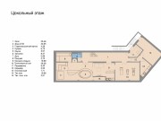 Продажа дома Жуковка 620 м² Рублево-Успенское шоссе - Цоколь - plan_c